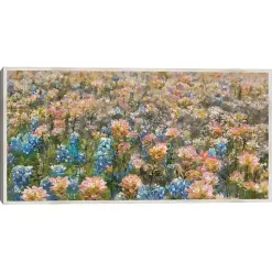 Clearance Kirklands Home Spring Fling Framed Canvas Art Print