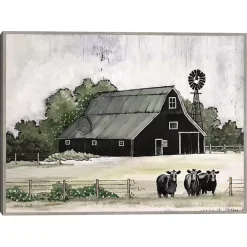 Outlet Kirklands Home Stay or Go Framed Canvas Art Print