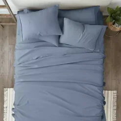 New Kirklands Home Stone 6-pc. King Sheet Set Blue