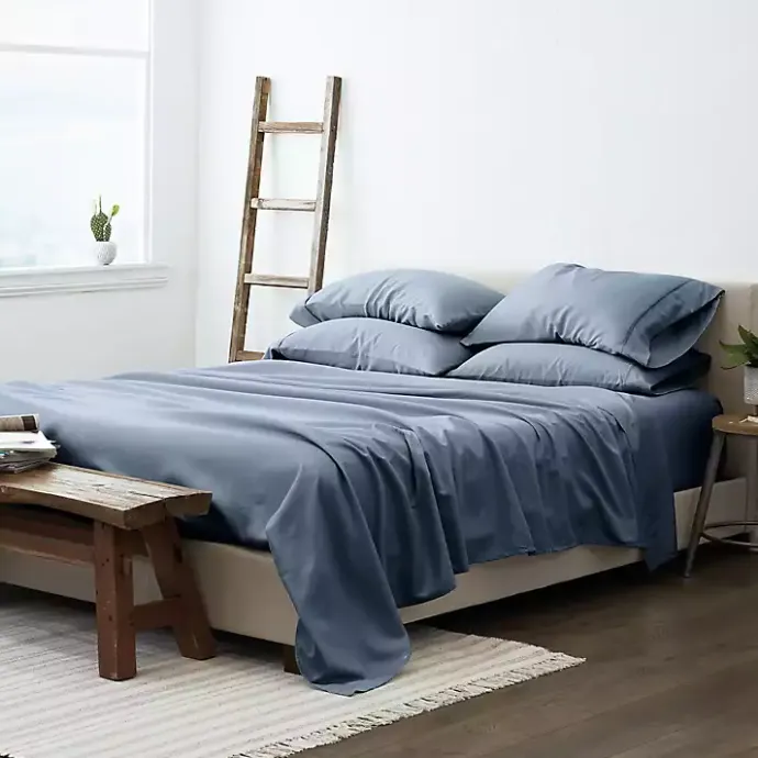 Online Kirklands Home Stone 6-pc. Queen Sheet Set Blue