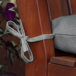 Online Kirklands Home Stone Leala Texture Outdoor Bench Cushion Gray