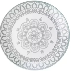 Discount Kirklands Home Stone Lila Patterned 12-pc. Dinnerware Set