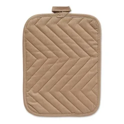 Online Kirklands Home Stone Quilted 3-pc. Potholder Set Brown