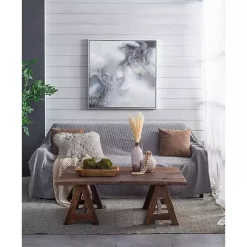 Discount Kirklands Home Stormy Skies Framed Canvas Art Print Gray