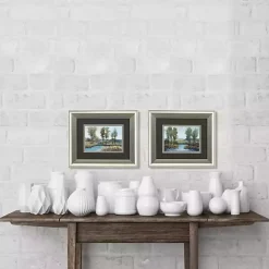 Sale Kirklands Home Stream Side Framed Art Prints, Set of 2