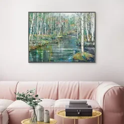 Hot Kirklands Home Streaming Framed Canvas Art Print