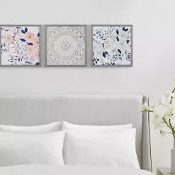 New Kirklands Home Summer Bliss Framed Art Prints, Set of 3