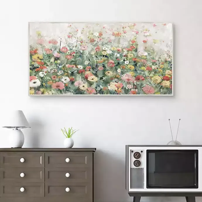 Outlet Kirklands Home Summer Field Framed Canvas Art Print
