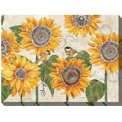 Clearance Kirklands Home Sunbirds Outdoor Canvas Art Print