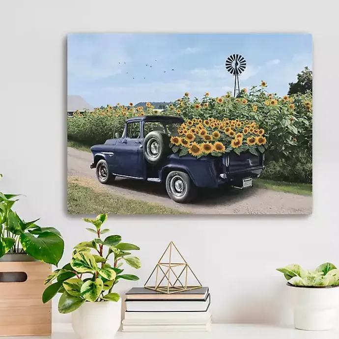 Clearance Kirklands Home Sunflower Days Canvas Art Print, 24x18 in.