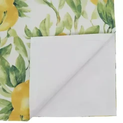Outlet Kirklands Home Sunny Lemon Print Table Runner