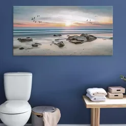 Clearance Kirklands Home Sunset Flight Giclee Canvas Art Print