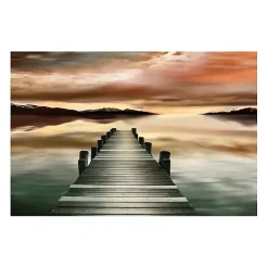 Online Kirklands Home Sunset Jetty Giclee Canvas Art Print Multi