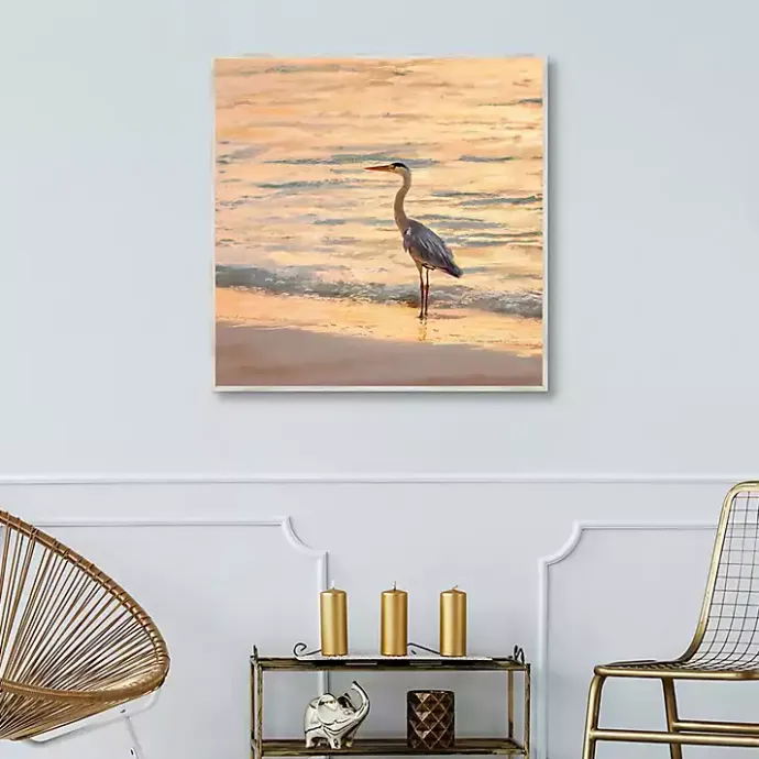 Clearance Kirklands Home Sunset Shore Framed Canvas Art Print