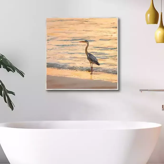 Clearance Kirklands Home Sunset Shore Framed Canvas Art Print