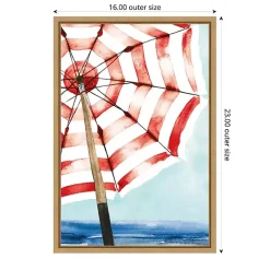 Outlet Kirklands Home Surf and Sun Framed Canvas Art Print