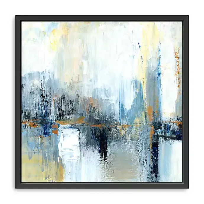 Sale Kirklands Home Sweeping the City Framed Canvas Art Print