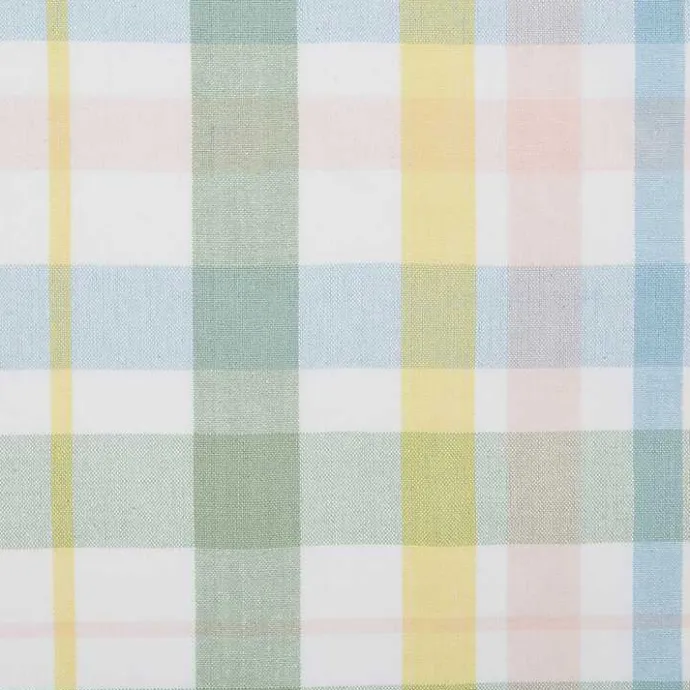 Kirklands Home Sweet Spring Plaid Tablecloth, 52 in. Multi