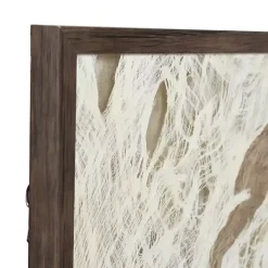 New Kirklands Home Swept Away II Shadowbox Wall Plaque
