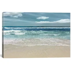 Hot Kirklands Home Symphony of the Sea Giclee Canvas Art Print, 26x18 Blue