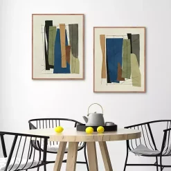 Sale Kirklands Home Synch Abstract 2-pc. Framed Canvas Art Set