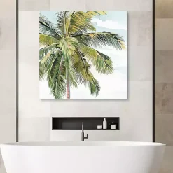 Discount Kirklands Home Tall Palm Canvas Art Print, 35x35 in.