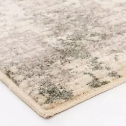 Hot Kirklands Home and Black Abstract Livs Area Rug, 5x7 Tan
