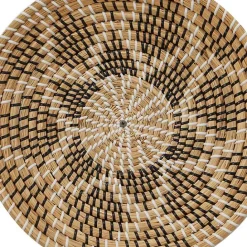 New Kirklands Home Tan Bohemian Seagrass 5-pc. Wall Plaque Set