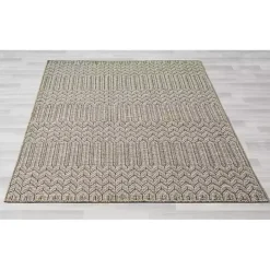 Sale Kirklands Home Chevron Indoor/Outdoor Area Rug, 5x7 Tan