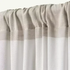 Best Kirklands Home Tan Deena Curtain Panel Set, 84 in.