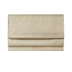 Clearance Kirklands Home Faux Silk Room Darkening Roman Shade, 27 in. Tan