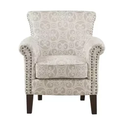 Online Kirklands Home Fretwork Accent Club Chair Tan