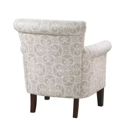Online Kirklands Home Fretwork Accent Club Chair Tan