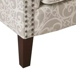 Online Kirklands Home Fretwork Accent Club Chair Tan