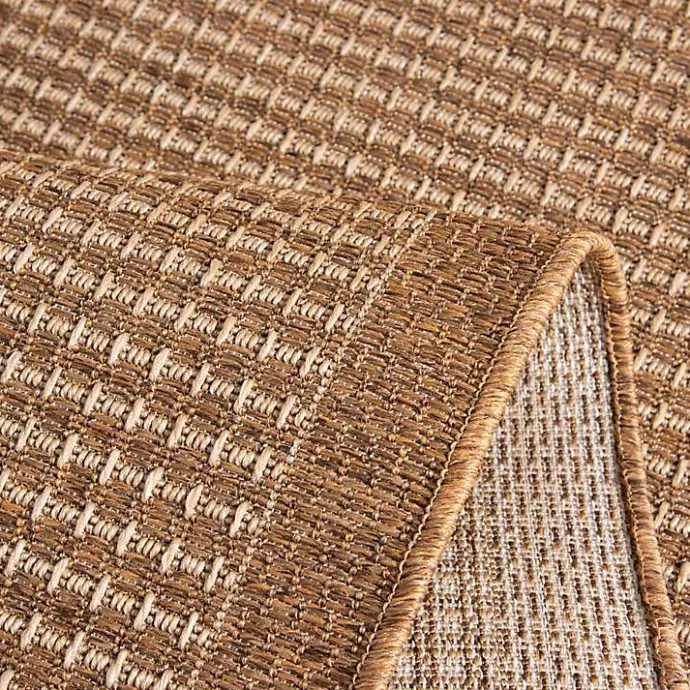 Sale Kirklands Home Gather Indoor/Outdoor Area Rug, 5x7 Tan