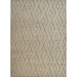 Online Kirklands Home Modern Chevron Area Rug, 5x7 Tan