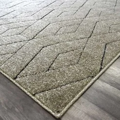 Online Kirklands Home Modern Chevron Area Rug, 5x7 Tan