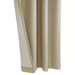 Outlet Kirklands Home Newberry Blackout Curtain Panel, 63 in. Tan
