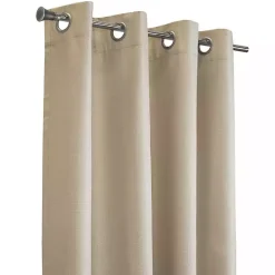 Discount Kirklands Home Newberry Blackout Curtain Panel, 84 in. Tan