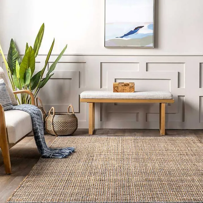 Best Kirklands Home Nona Emily Henderson x RugsUSA Area Rug, 4x6 Tan