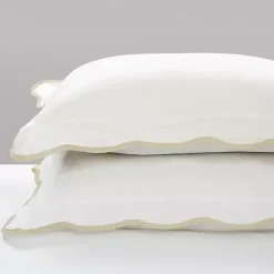 Sale Kirklands Home Tan Scalloped Edge 3-pc. Full/Queen Comforter Set