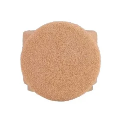 New Kirklands Home Sherpa Upholstered Storage Ottoman Tan
