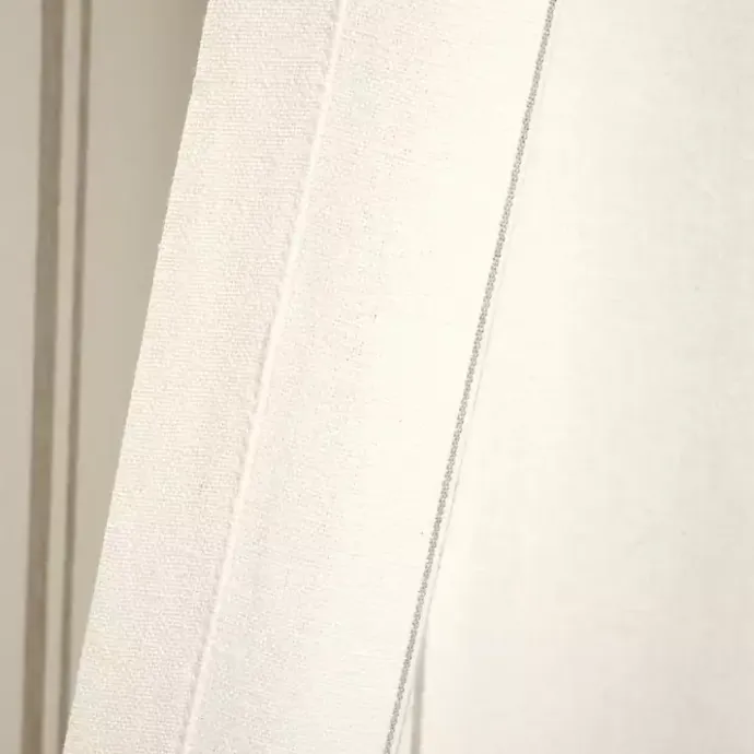 Outlet Kirklands Home Stripe Farmhouse Curtain Panel Set, 95 in. Tan