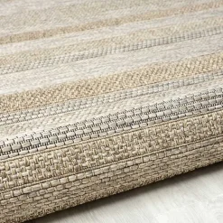 Outlet Kirklands Home Striped Indoor/Outdoor Area Rug, 5x7 Tan