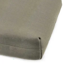 Kirklands Home Taupe Canvas French Edge Outdoor Chaise Cushion Tan