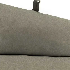 Kirklands Home Taupe Canvas French Edge Outdoor Chaise Cushion Tan