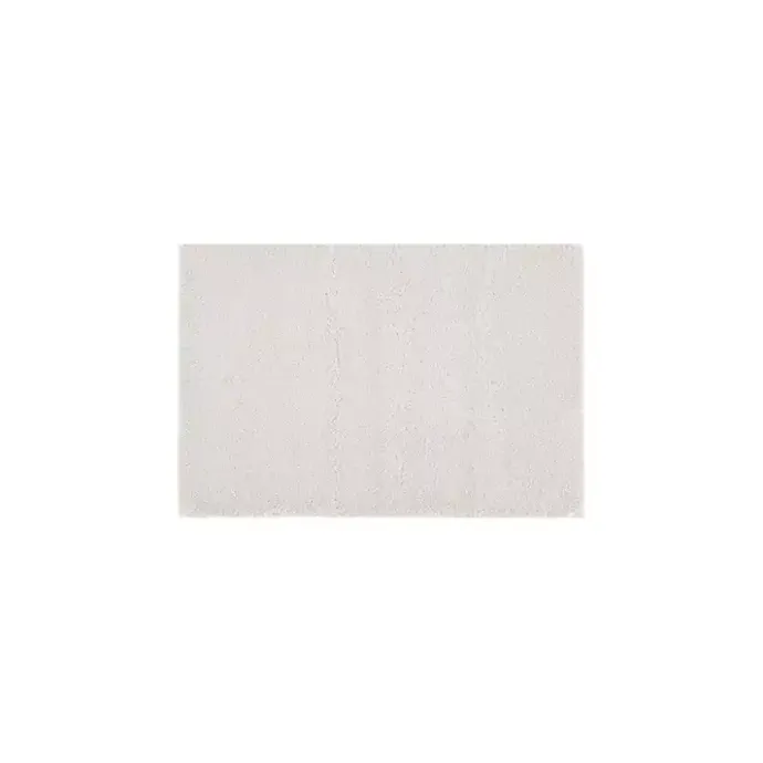 Hot Kirklands Home Taupe High Pile Marshmallow Bath Mat, 30 in. Ivory