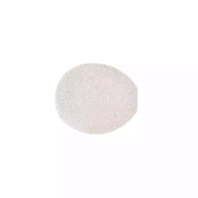 Outlet Kirklands Home Taupe Marshmallow Contour Bath Mat, 24 in. Ivory