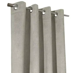 Kirklands Home Taupe Paris Velvet Blackout Curtain Panel, 108 in. Tan