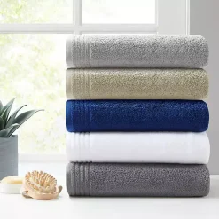 Clearance Kirklands Home Taupe 12-pc. Cotton Quick Dry Bath Towel Set Tan